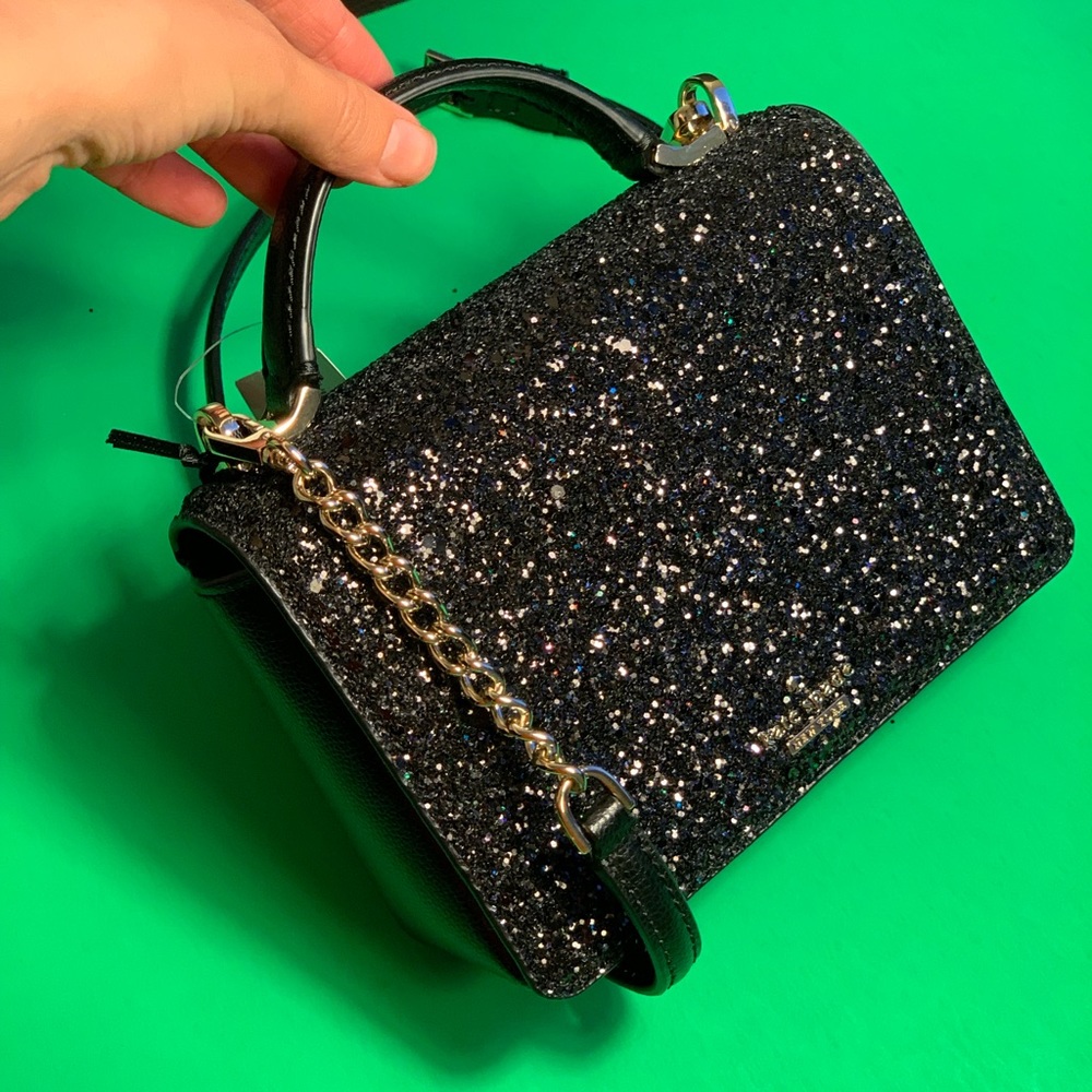💫Kate Spade Maisie Laurel Way Glitter Crossbody💫 - Picture 3 of 8